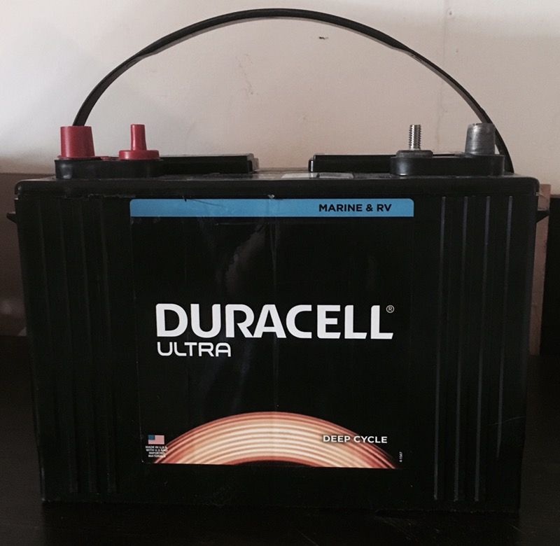 Duracell Ultra Battery Deep Cycle BCI Group 27M Marine and RV