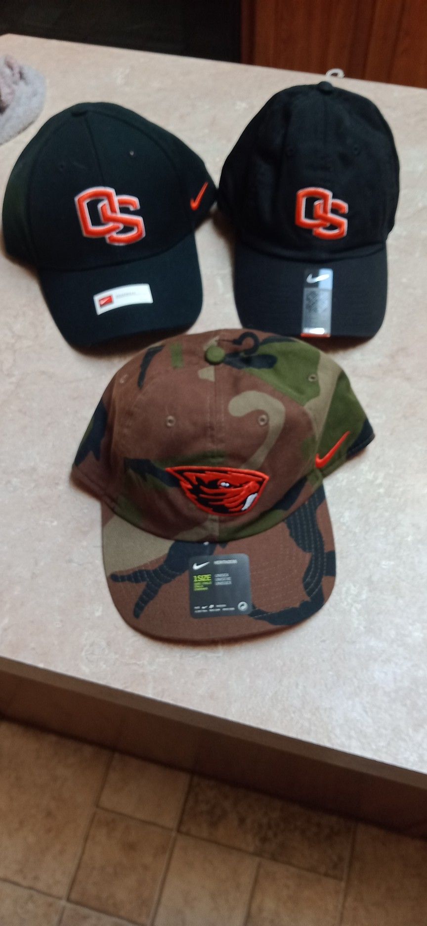 3 Nike Hats Beaver 🦫