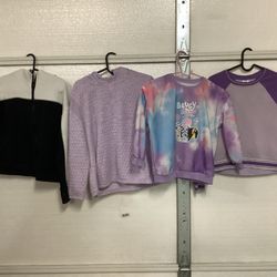 4  Sweatshirts Girls Size 10/12