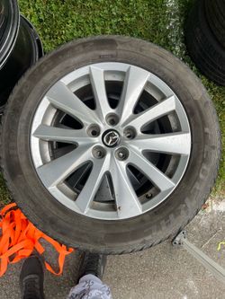 17”  winter wheels and tires