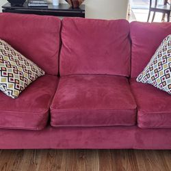 Couch and Accent Pillows