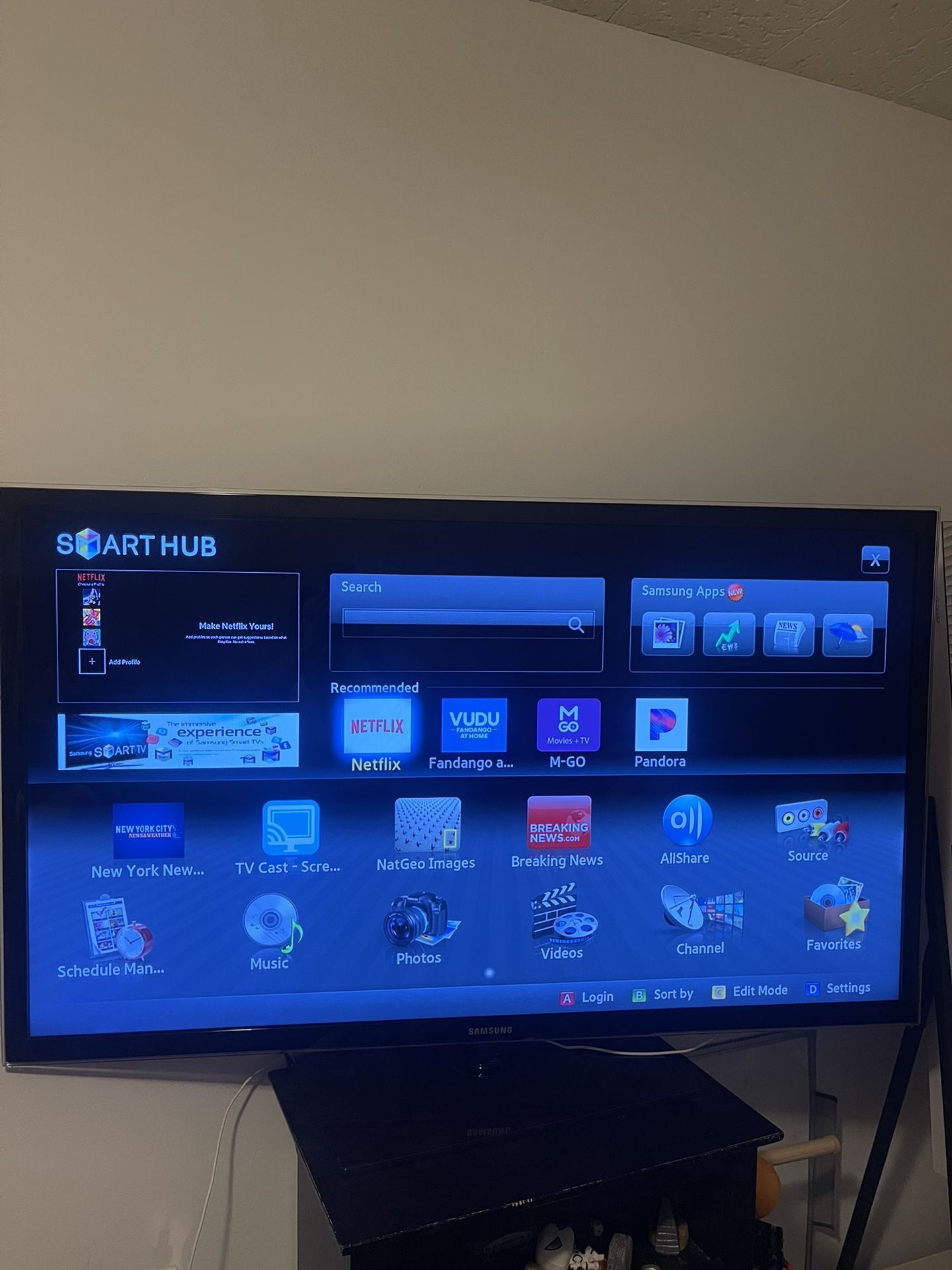 55” Samsung Tv