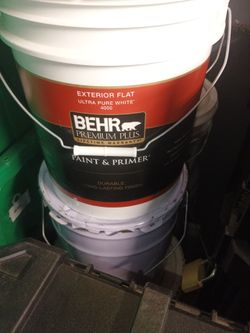 Exterior flat white