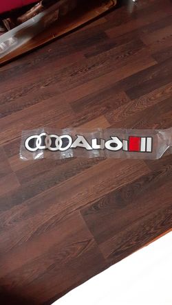 Windshield Audi decal
