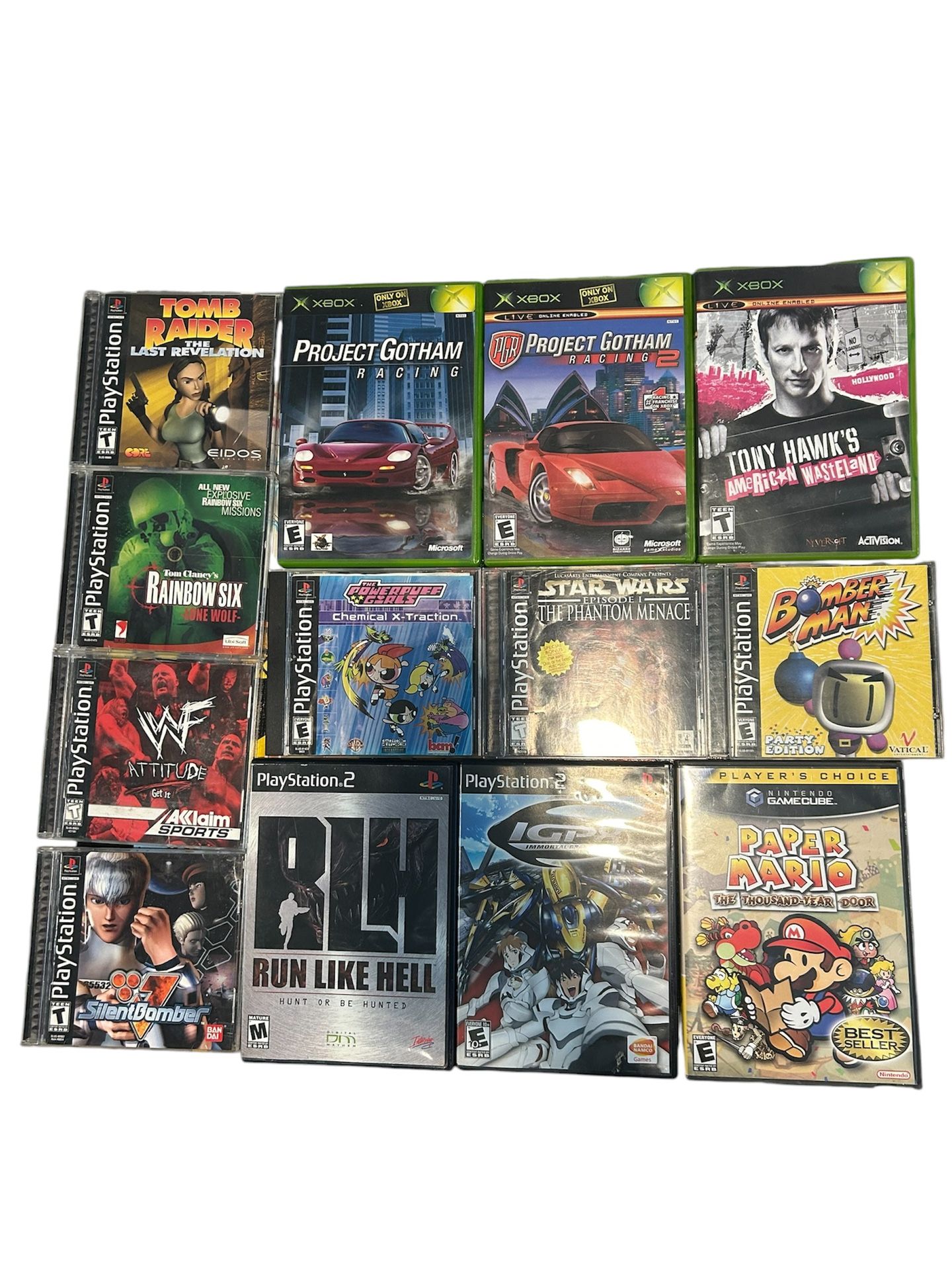 Video Game Lot (PS, PS2, Xbox, GameCube)