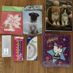 School Supplies Lot