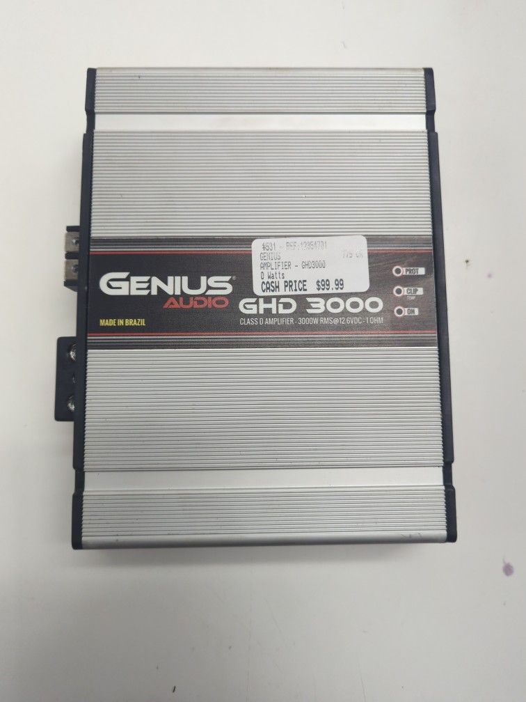 Genius Audio Amplifier Ghd 3000