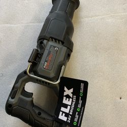 FLEX 24-volt Variable Speed Brushless Cordless Reciprocating Saw ( (Bare Tool) It brand new  This super power tools and heavy duty for professional  H