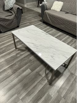Coffee table with two piece small