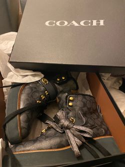 NWT Coach City Hiker Boots G2780