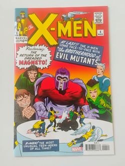 The X-Men #4. 1st. Scarlett Witch & Quick Silver.