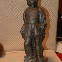 Pewter Statue 8" 