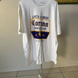 Men’s White Graphic T-Shirt – XL 