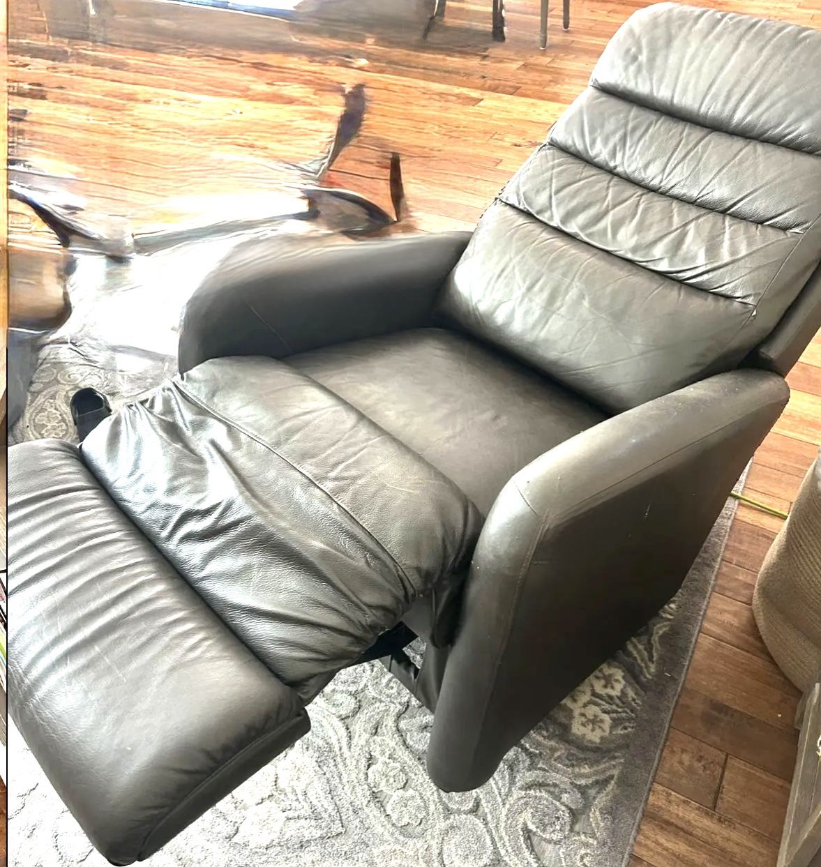 Genuine Leather Recliner