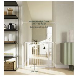 Cumbor 29.7-40.6" Baby Gate, Safety Gate