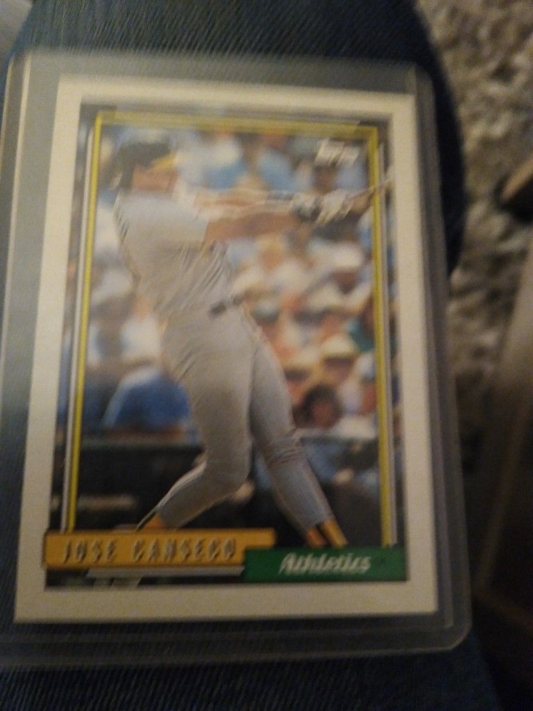 Jose Canseco Baseball Card