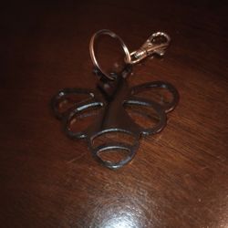 Hand Crafted Resin Bee Key Chain