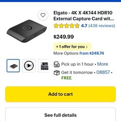 Elgato 4KX Capture Card