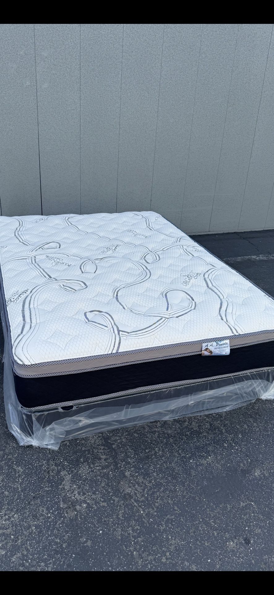 New Mattress And Box Spring Bamboo