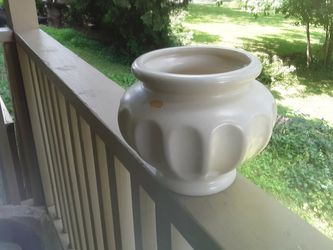 Haeger White Vase