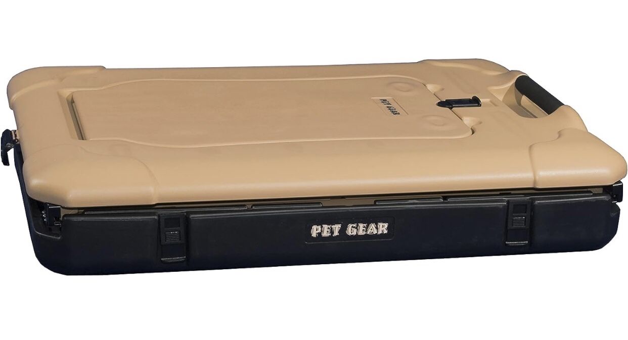 Steel Crate For Dogs/Cats (new In Box) Tan Color