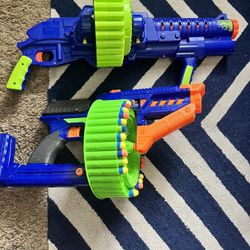 Nerf Guns, Fits40 Darts Each
