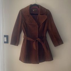 Women’s Vintage Suede Coat