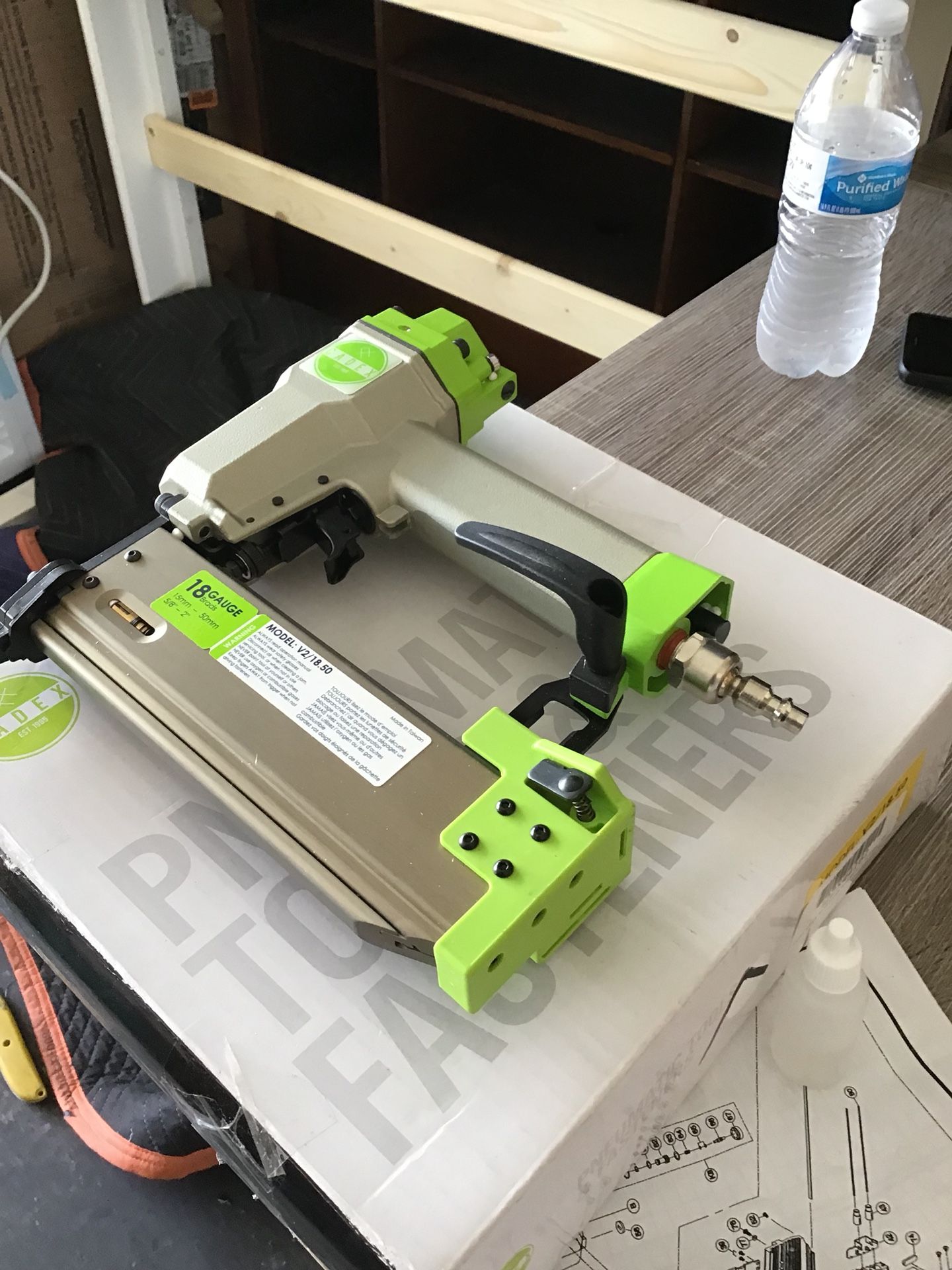 Cadex V2/ 18.50 18 gauge brad nailer 5/8”-2” / headless