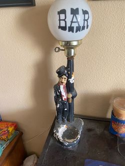 Vintage New Orleans Bourbon Street Lamp