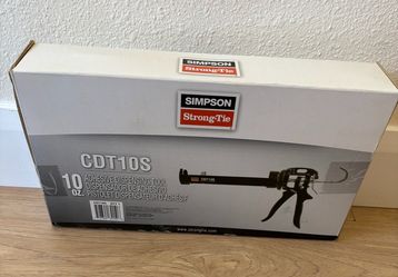 Simpson Strong-Tie CDT10S 10 oz Adhesive Dispensing Tool – New in Box