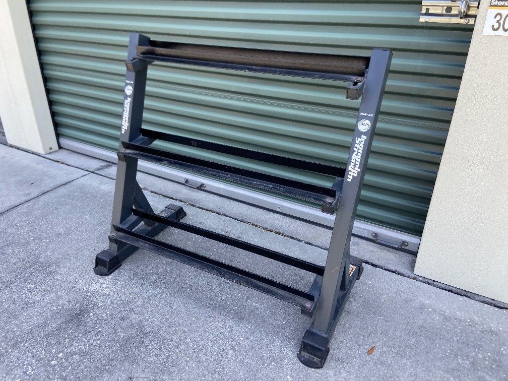 Dumbbell rack
3 tier