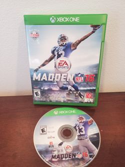 Madden NFL 16 Xbox One Football Video Game