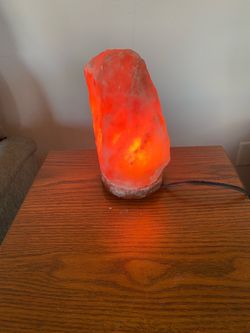 Himalayan Carved Pink Salt Rock Lamp