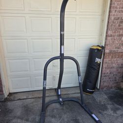 Punching Frame And 100 lbs Bag