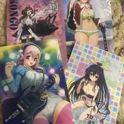 Anime Folders Super Sonico, Date Alive, Kongo