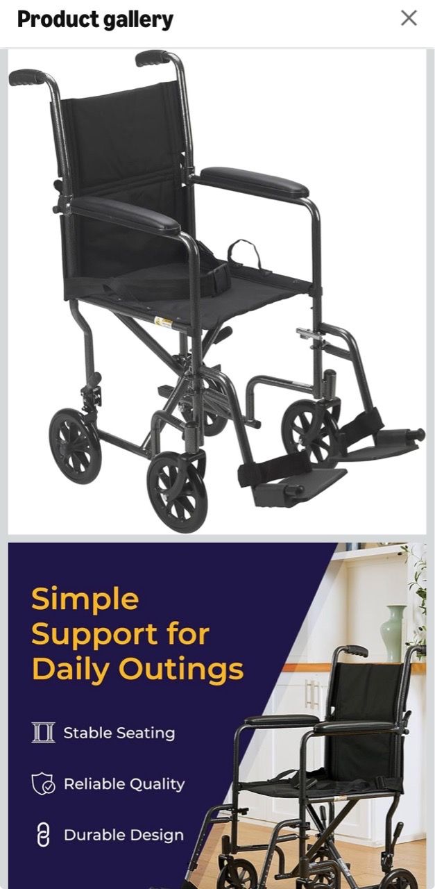 Folding wheelchair for Sale in Arcadia, CA - OfferUp