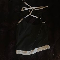 Black Halter/Tank