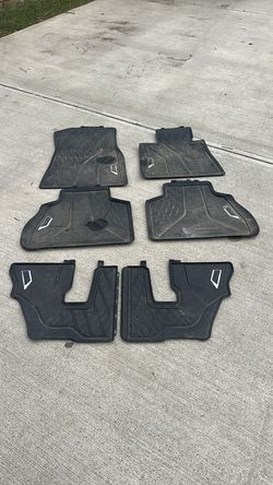 BMW X7 rubber mats