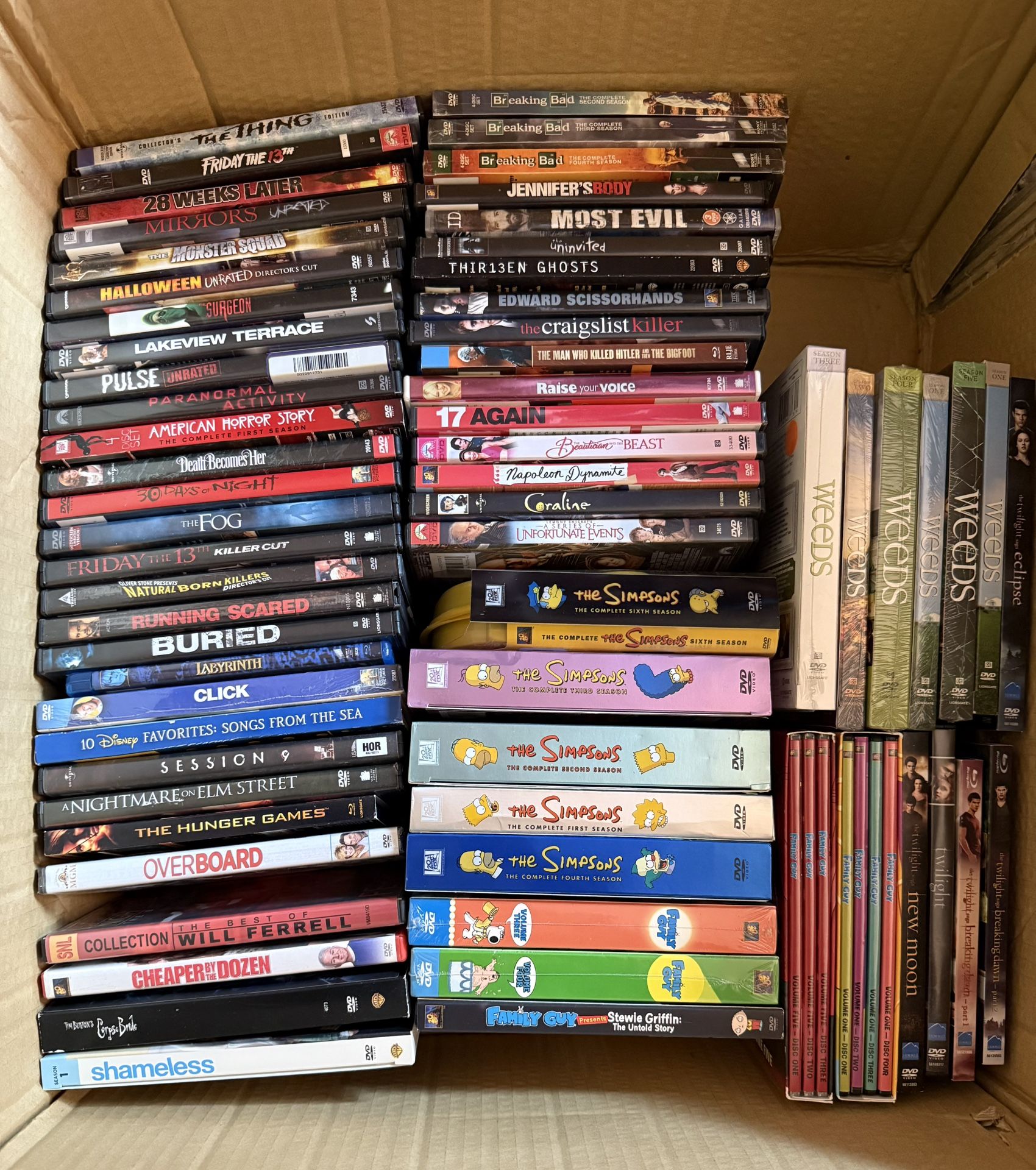 60+ DVDs