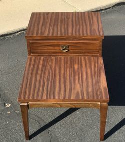 Antique end table