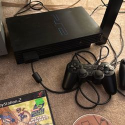 Original PS2 w/ 128MB Memory Card And Games bundle!
