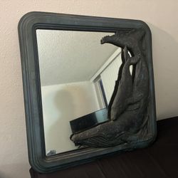 Metal Mirror Rustic 