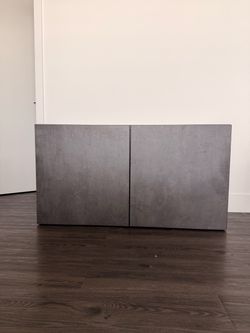 BESTA Shelf unit with doors