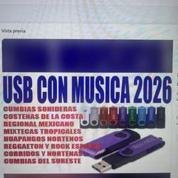 USB Diferentes Géneros 2026