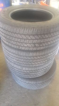 Almost new good year tires 350 obo
