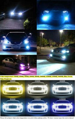 HID conversion kit- led headlight bulbs- f150 f250 mustang caprice expedition excursion to nissan altima titan dodge scion jeep Cherokee wrangler