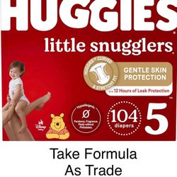 Size 5 Huggies Little Snugglers Diapers Pañales 