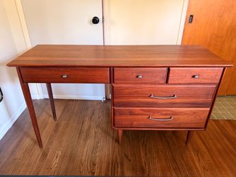 1960s Prelude Mid-Century Walnut Desk