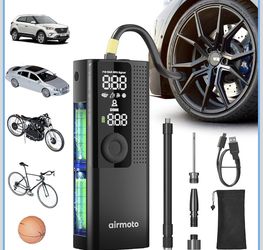 Airmoto Tire Inflator Portable Air Compressor