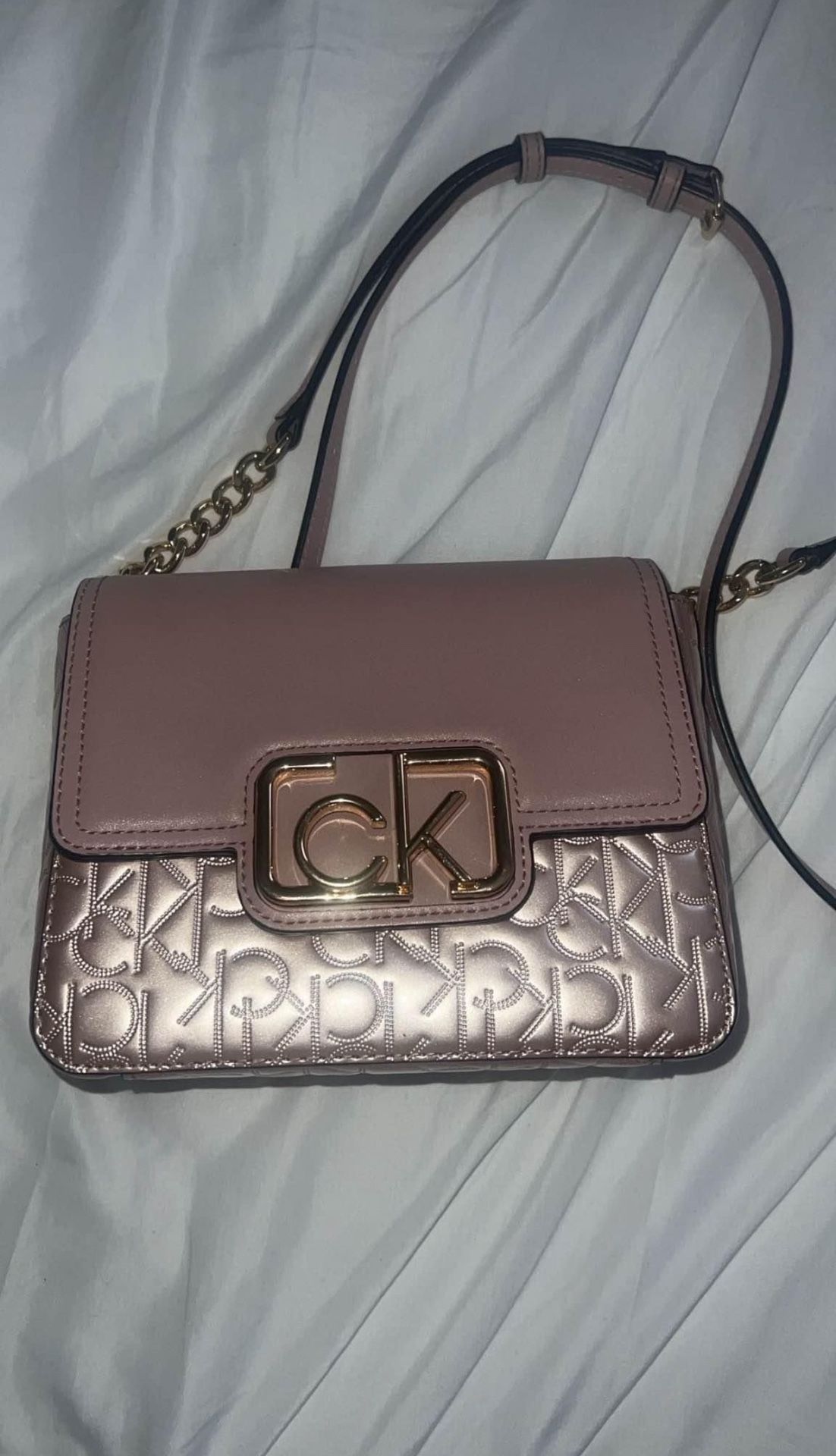 Pink Calvin Klein Crossbody Bag